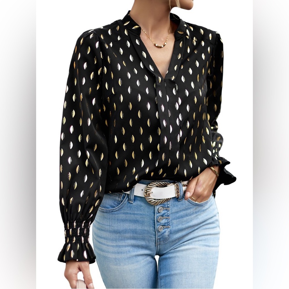 Miss Sparkling The Brenda Blouse - Picture 3 of 10